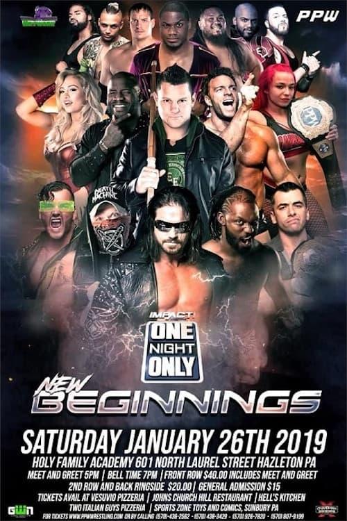 IMPACT Wrestling: One Night Only: New Beginnings 2019 poster