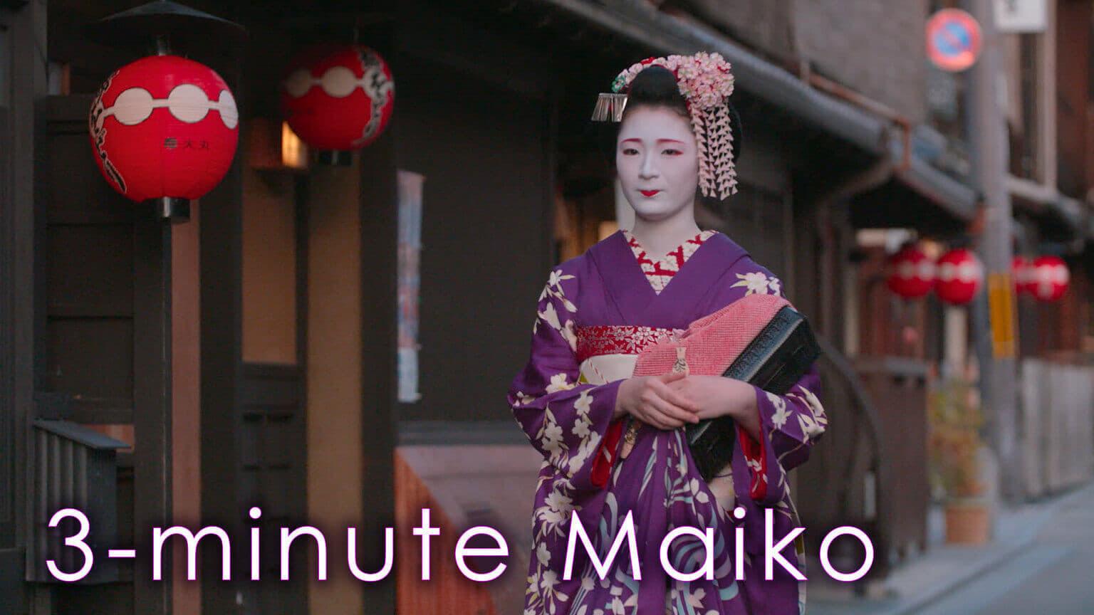 3-minute Maiko backdrop