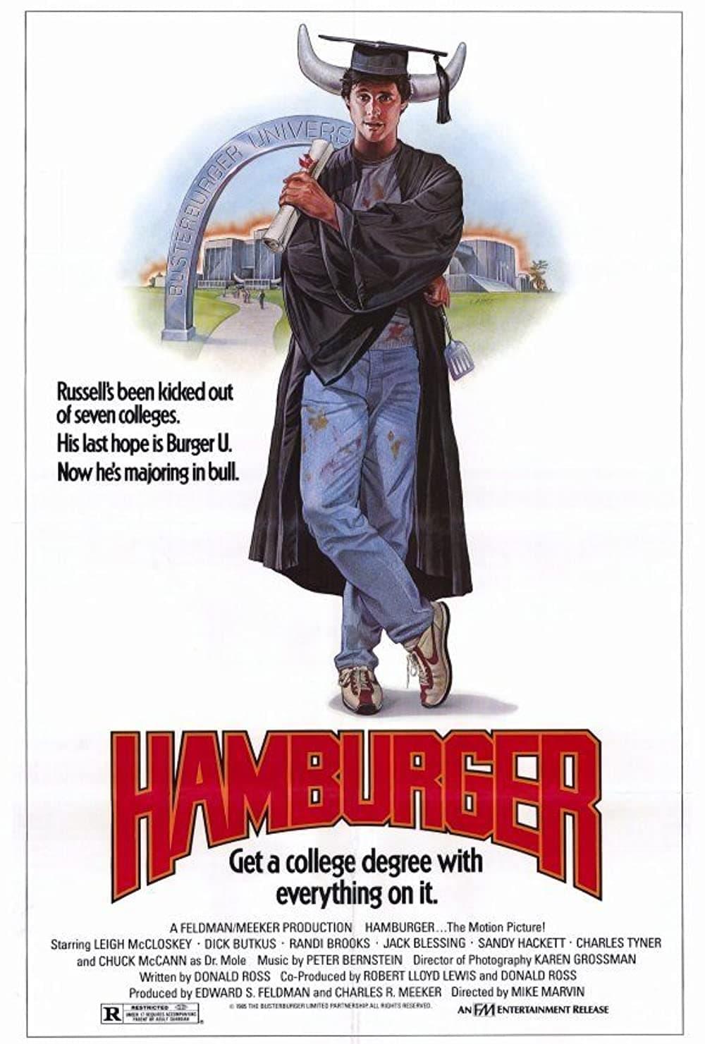Hamburger: The Motion Picture poster