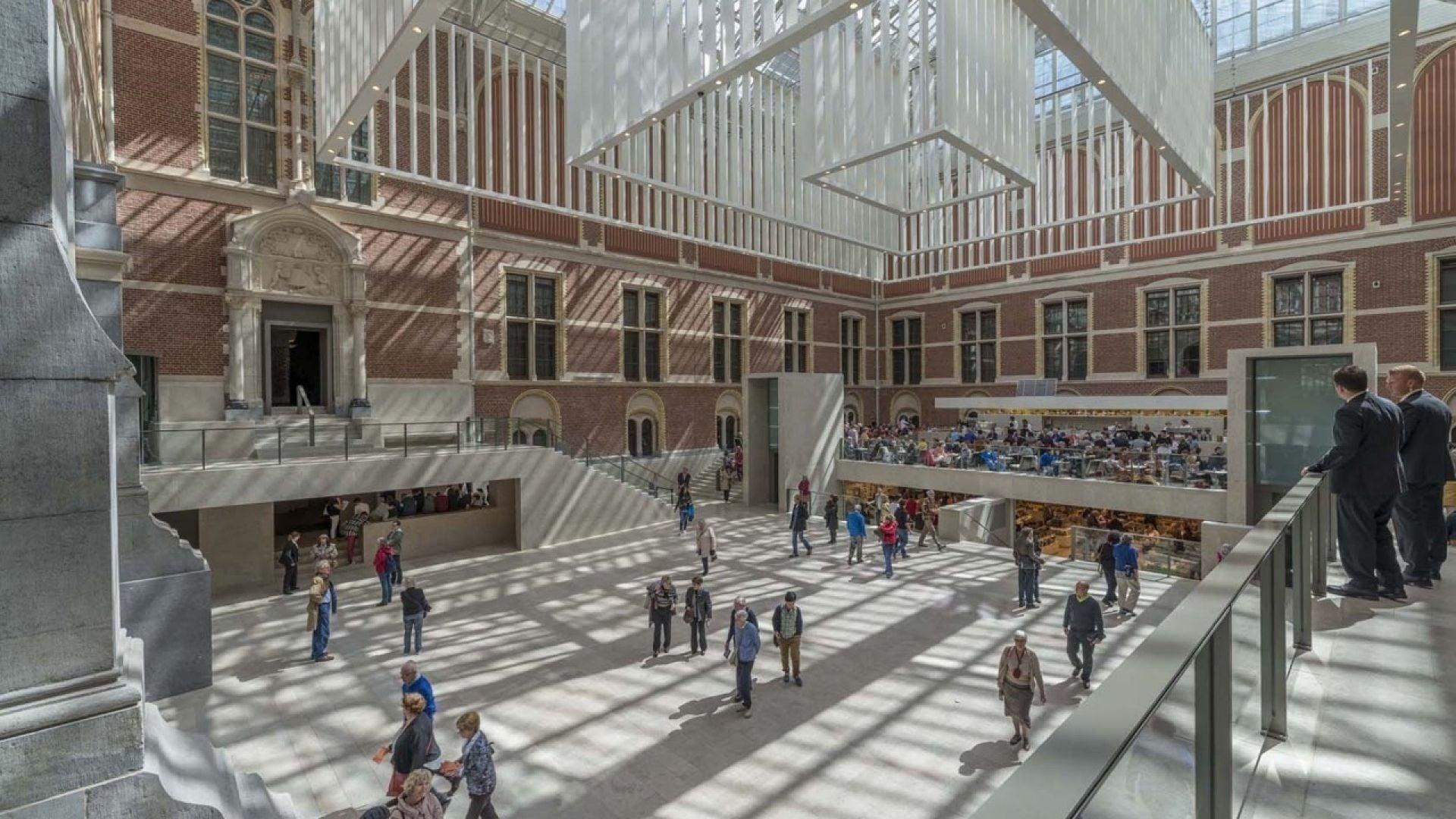 The New Rijksmuseum backdrop