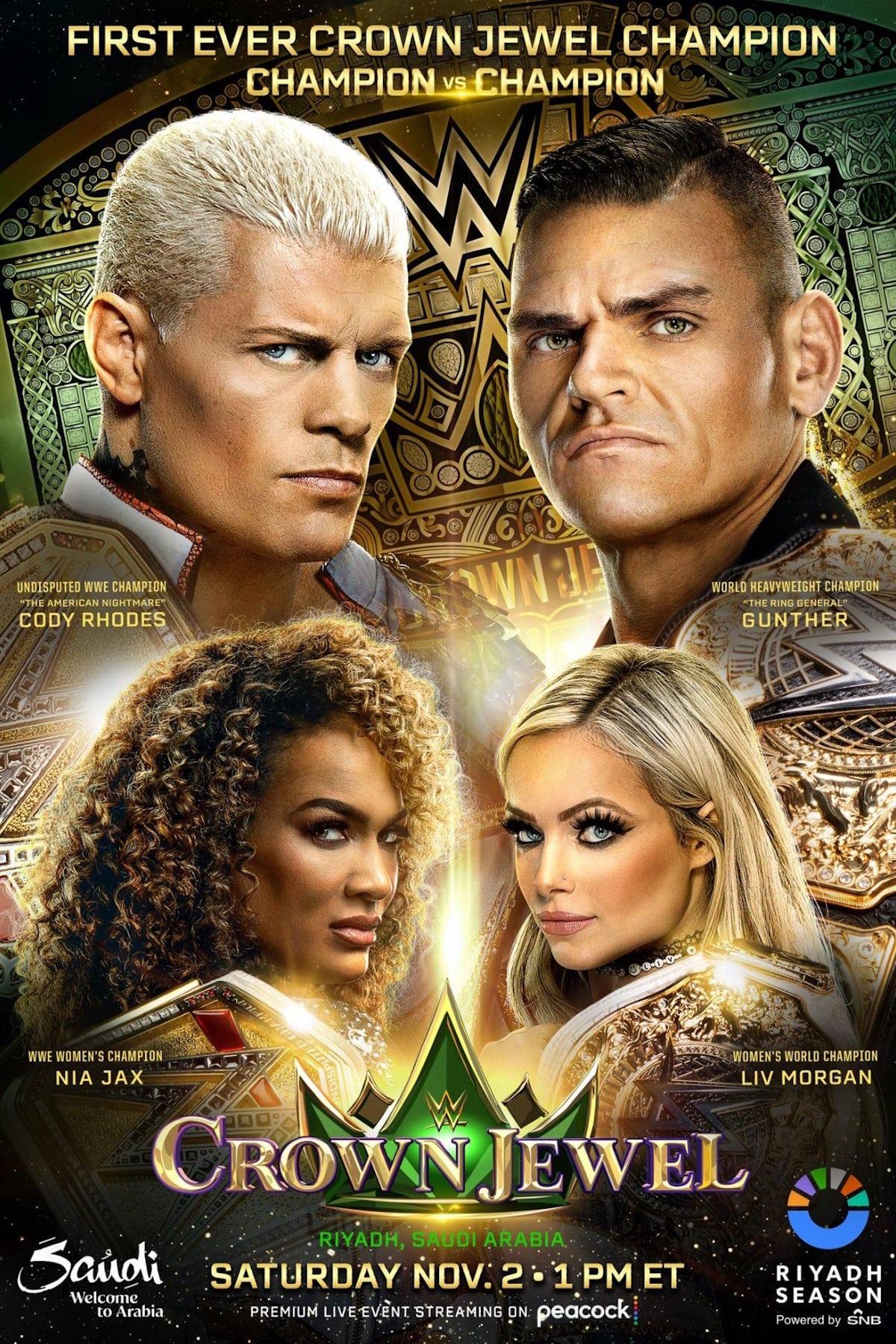 WWE Crown Jewel poster