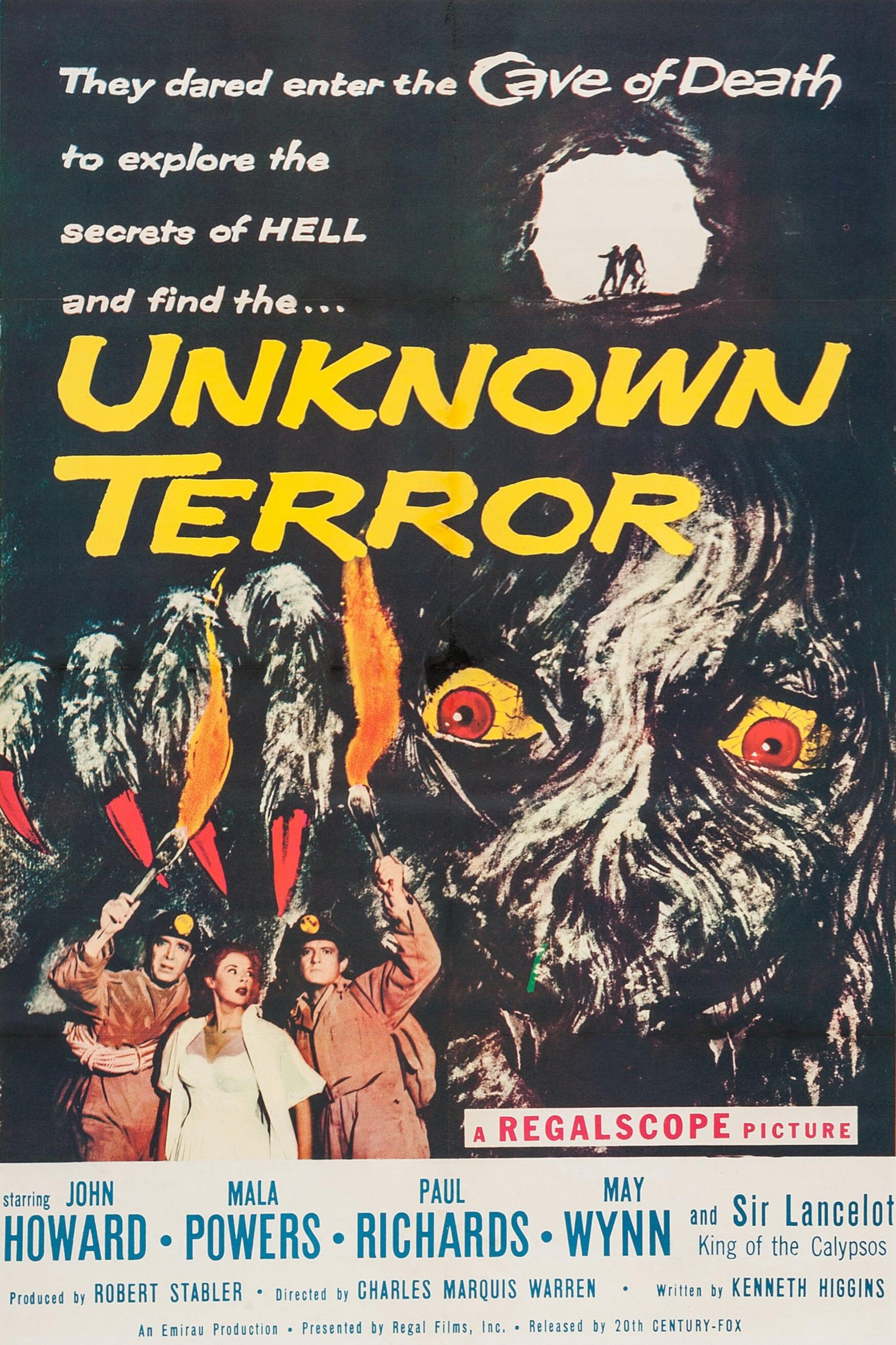 The Unknown Terror poster