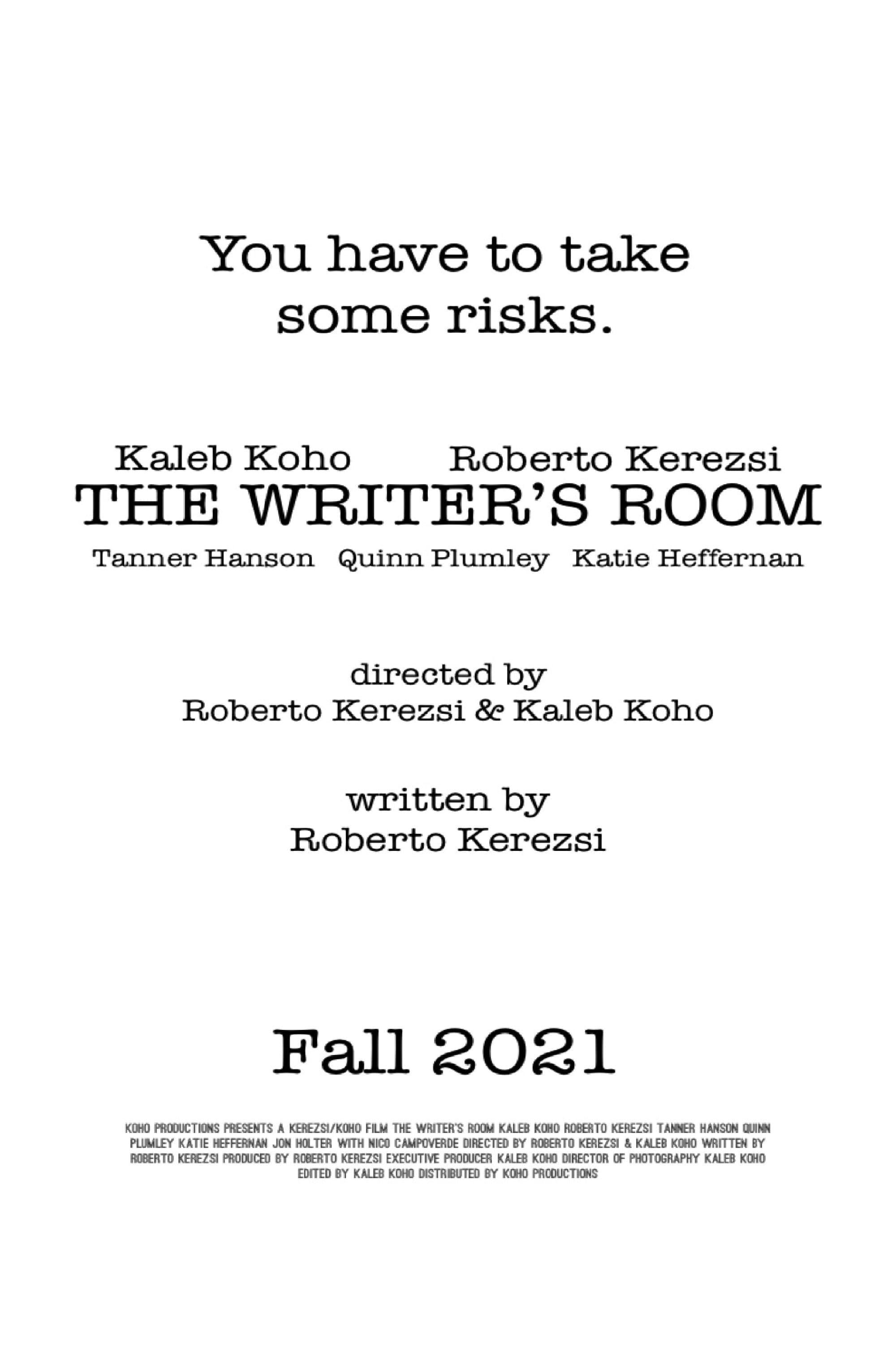 The Writer's Room poster