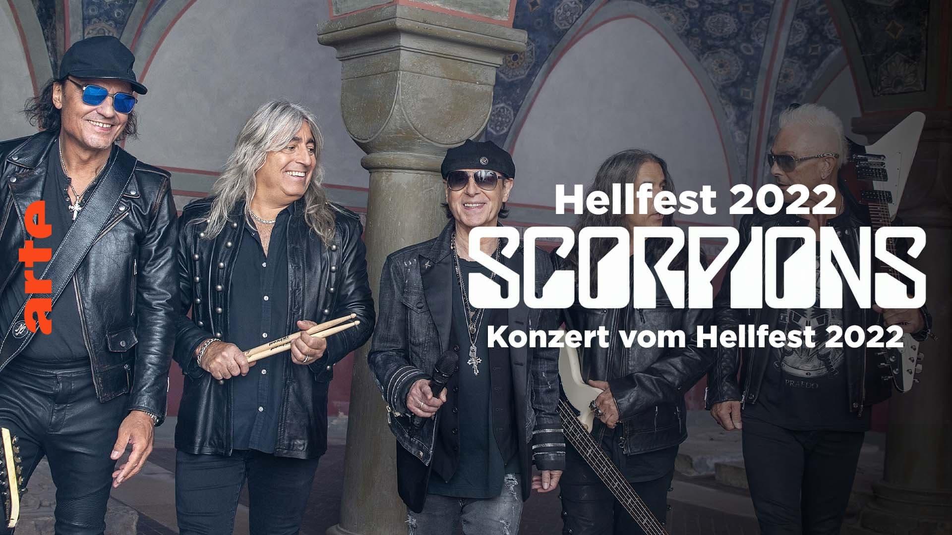 Scorpions - Au Hellfest 2022 backdrop