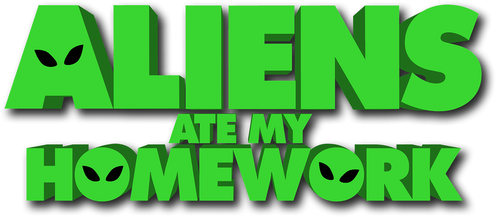 Aliens Ate My Homework logo