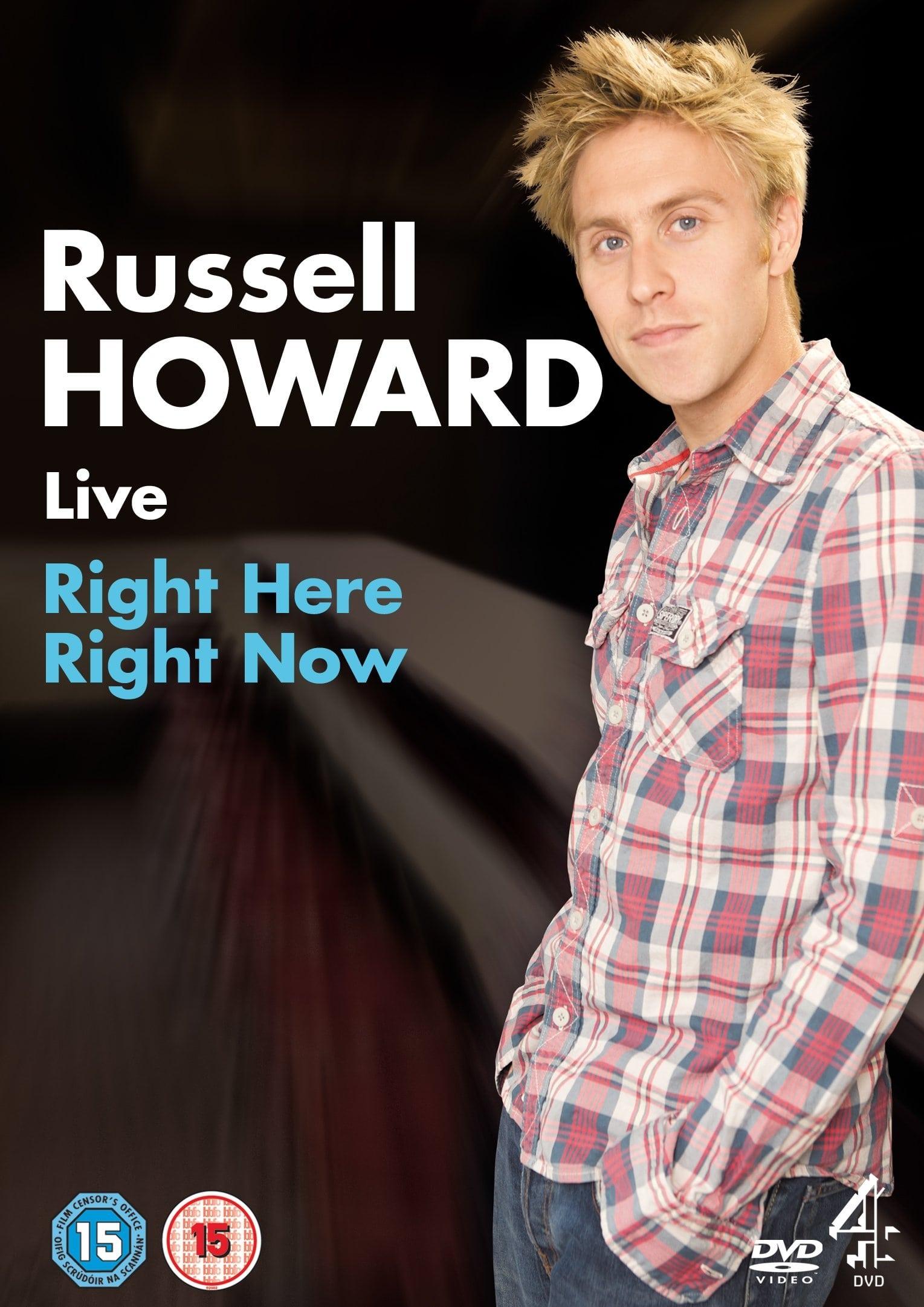 Russell Howard: Right Here Right Now poster