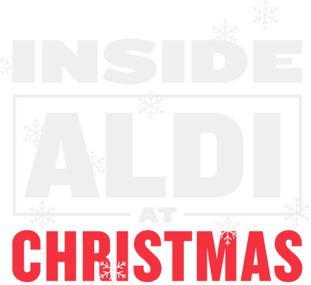 Inside Aldi at Christmas logo