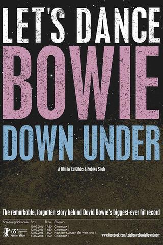 Let's Dance: Bowie Down Under poster