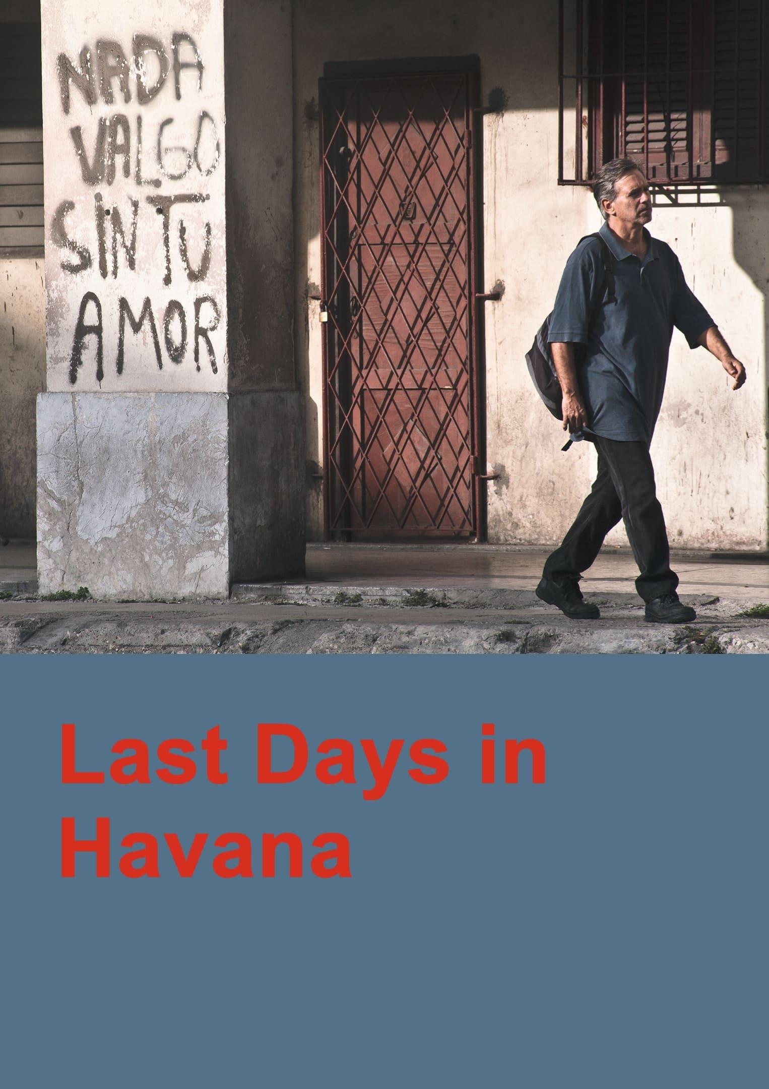 Last Days in Havana poster