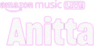 Amazon Music Live with Anitta logo