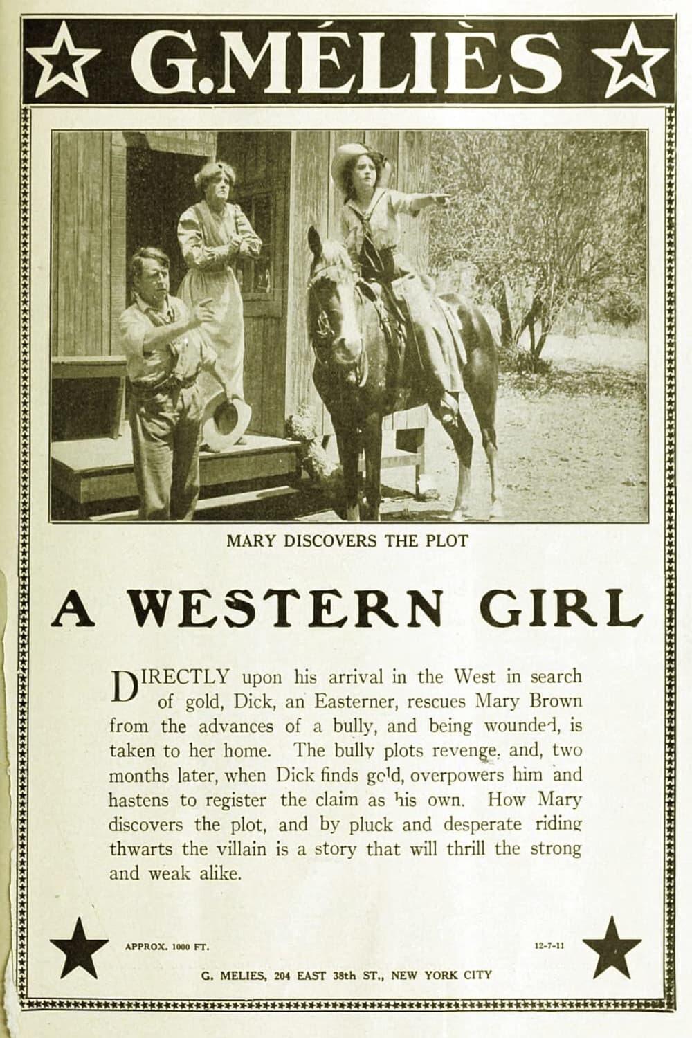 A Western Girl poster