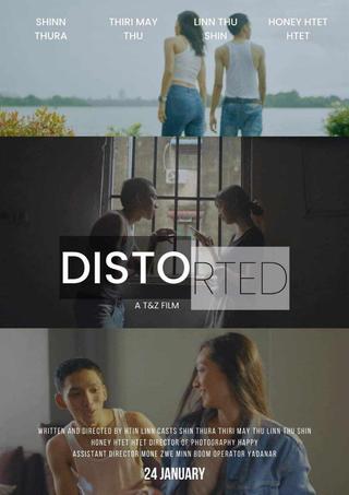 Distorted poster