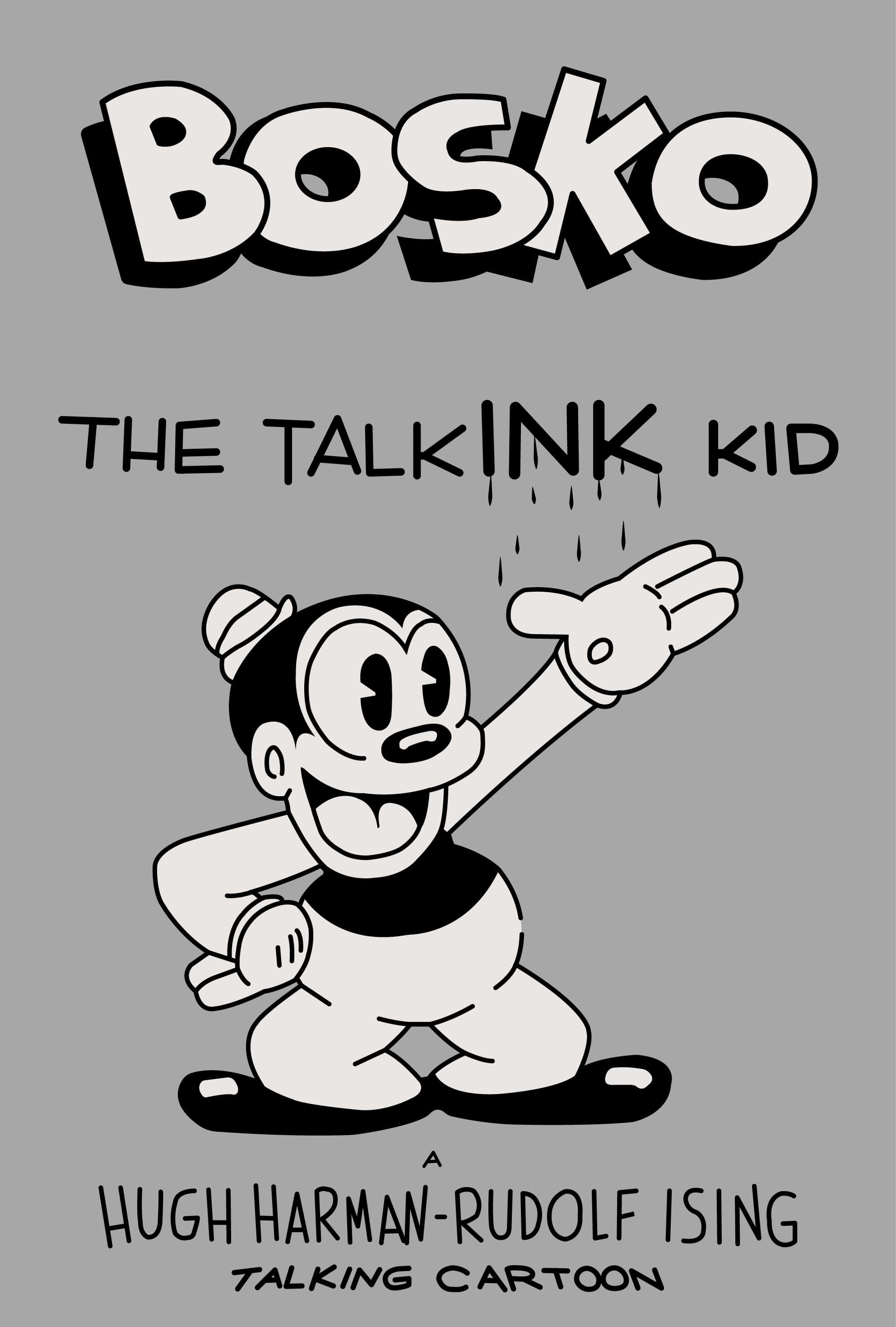 Bosko, the Talk-Ink Kid poster