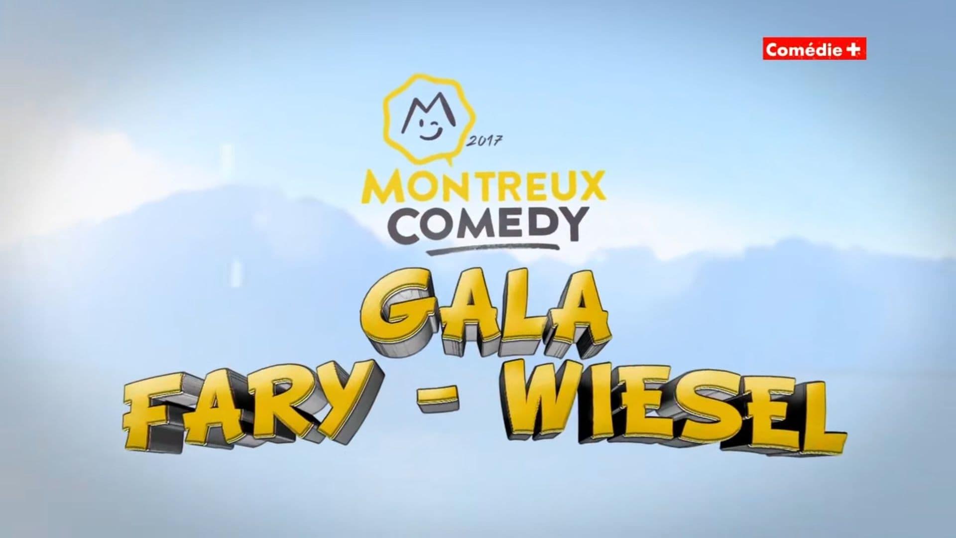 Montreux Comedy Festival 2017 - Gala Fary-Wiesel backdrop