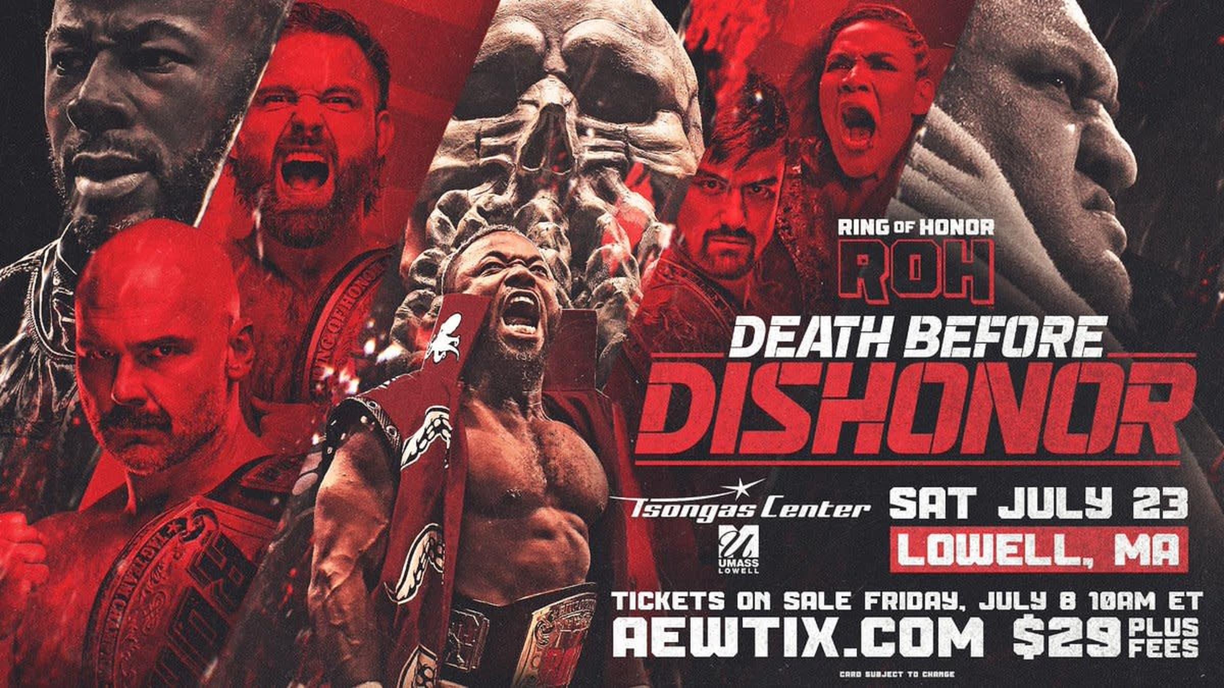 ROH: Death Before Dishonor XIX Zero Hour backdrop