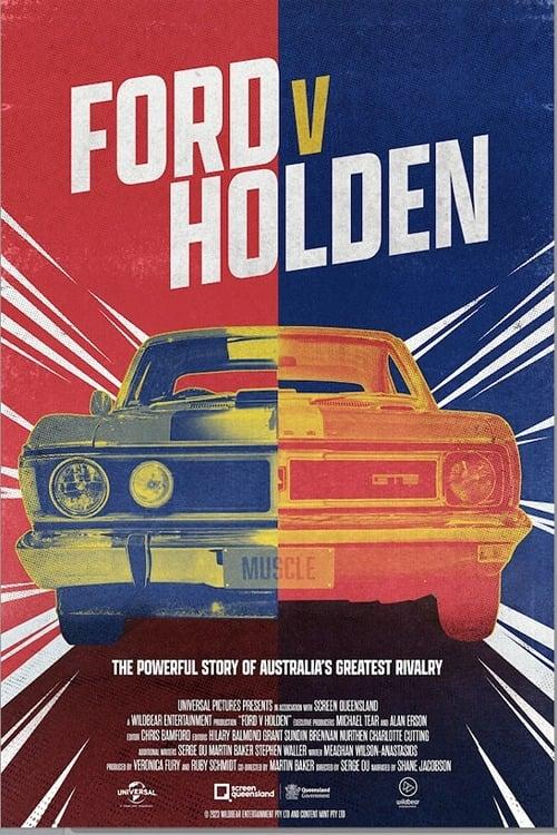 Ford v Holden poster