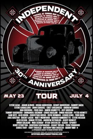 Independent | 30th Anniversary Tour poster