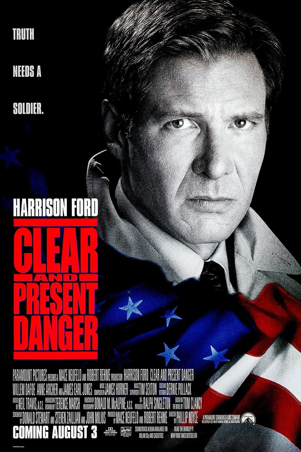 Clear and Present Danger poster