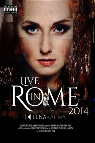 Lena Katina Live in Rome 2014 poster