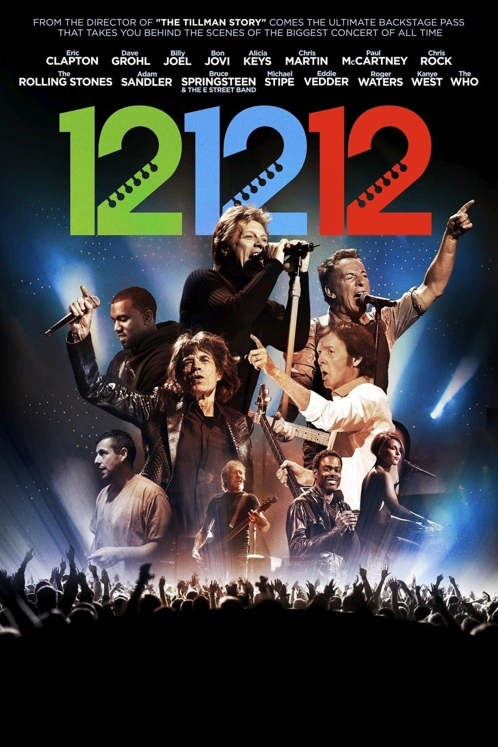 12-12-12 | The Concert for Sandy Relief poster