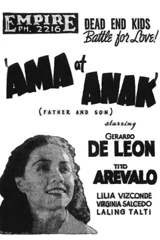 Ama at Anak poster