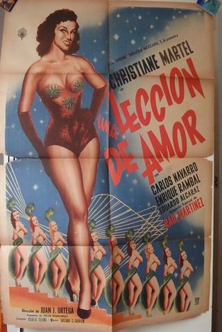 Una lección de amor poster