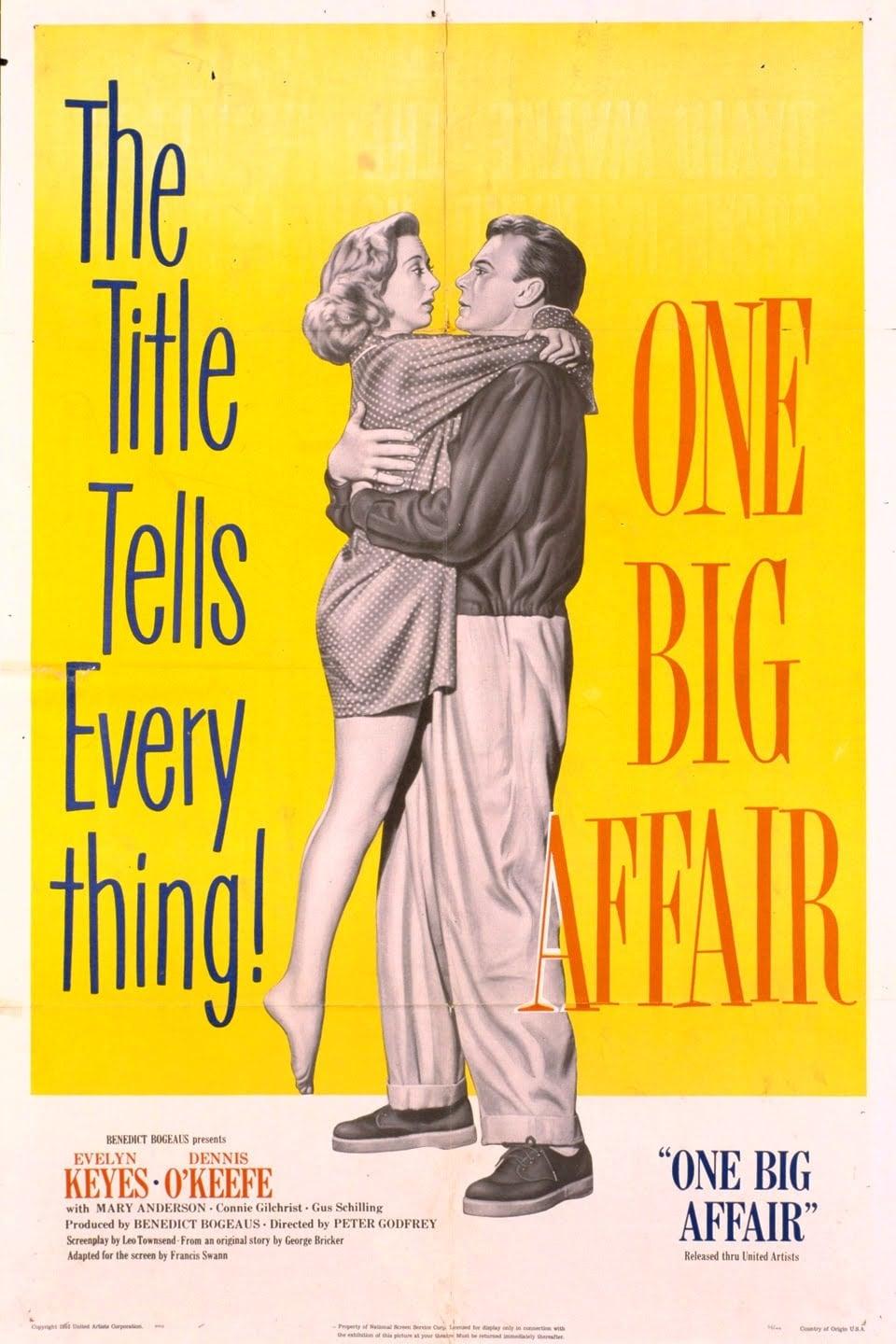 One Big Affair poster