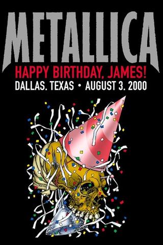 Metallica: Live in Dallas, Texas - August 3, 2000 poster