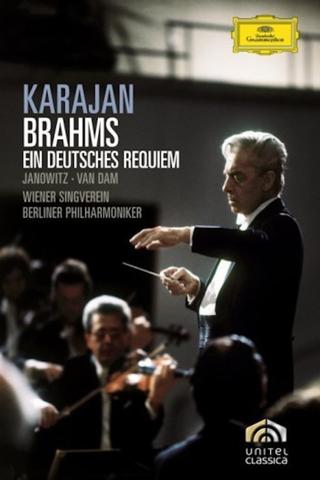 Karajan Brahms Ein Deutsches Requiem poster