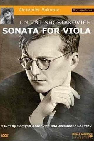 Dmitri Shostakovich. Sonata for Viola poster