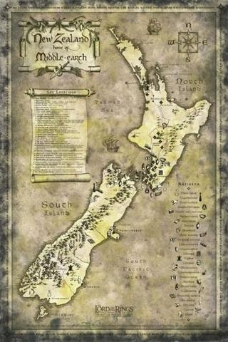 New Zealand as Middle Earth poster