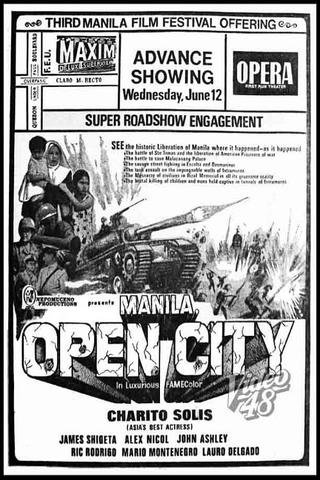 Manila, Open City poster
