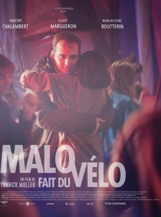 Malo fait du vélo poster