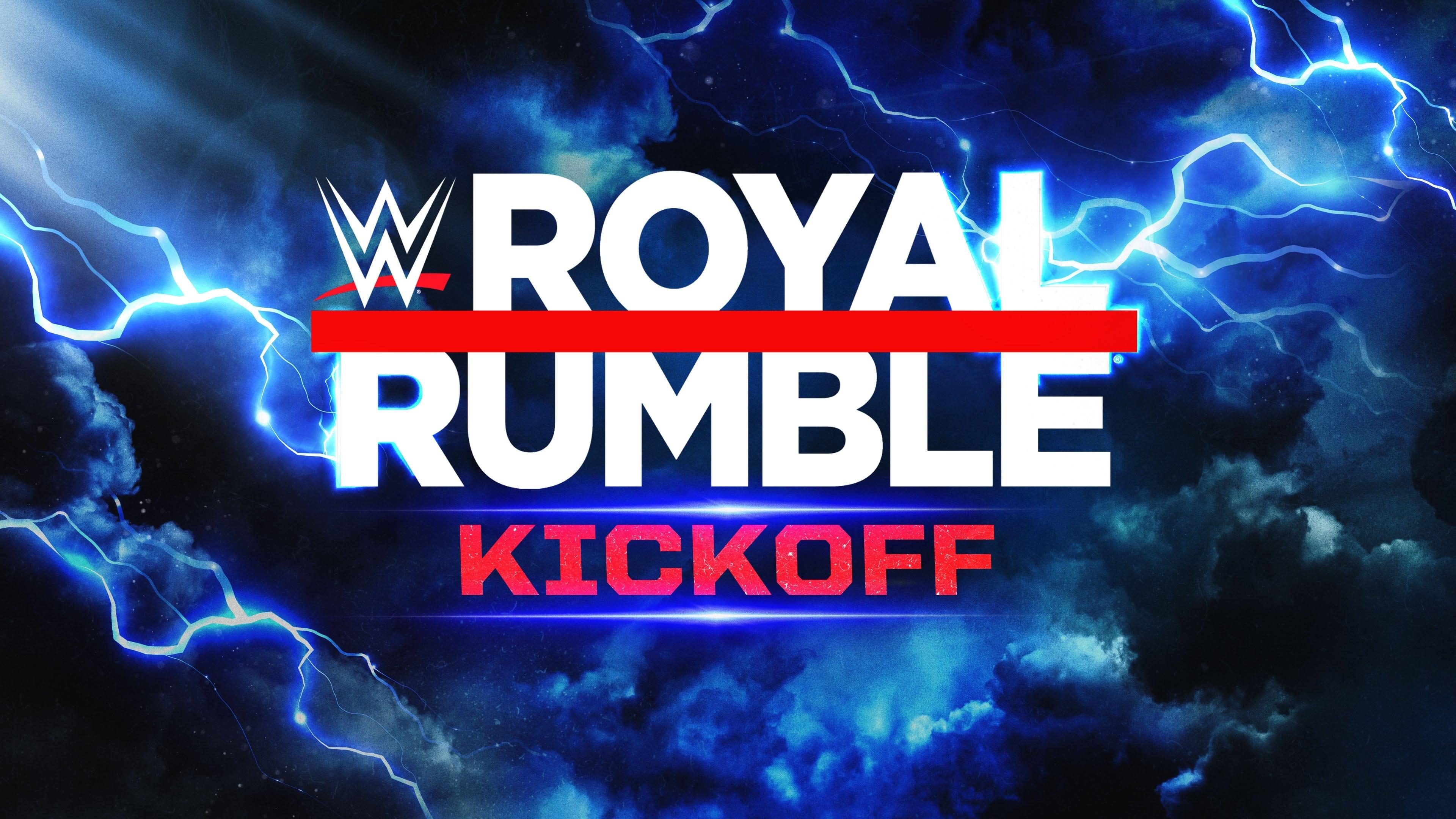 WWE Royal Rumble 2023 Kickoff backdrop