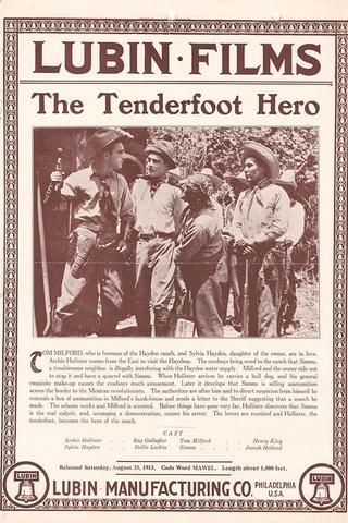 The Tenderfoot Hero poster
