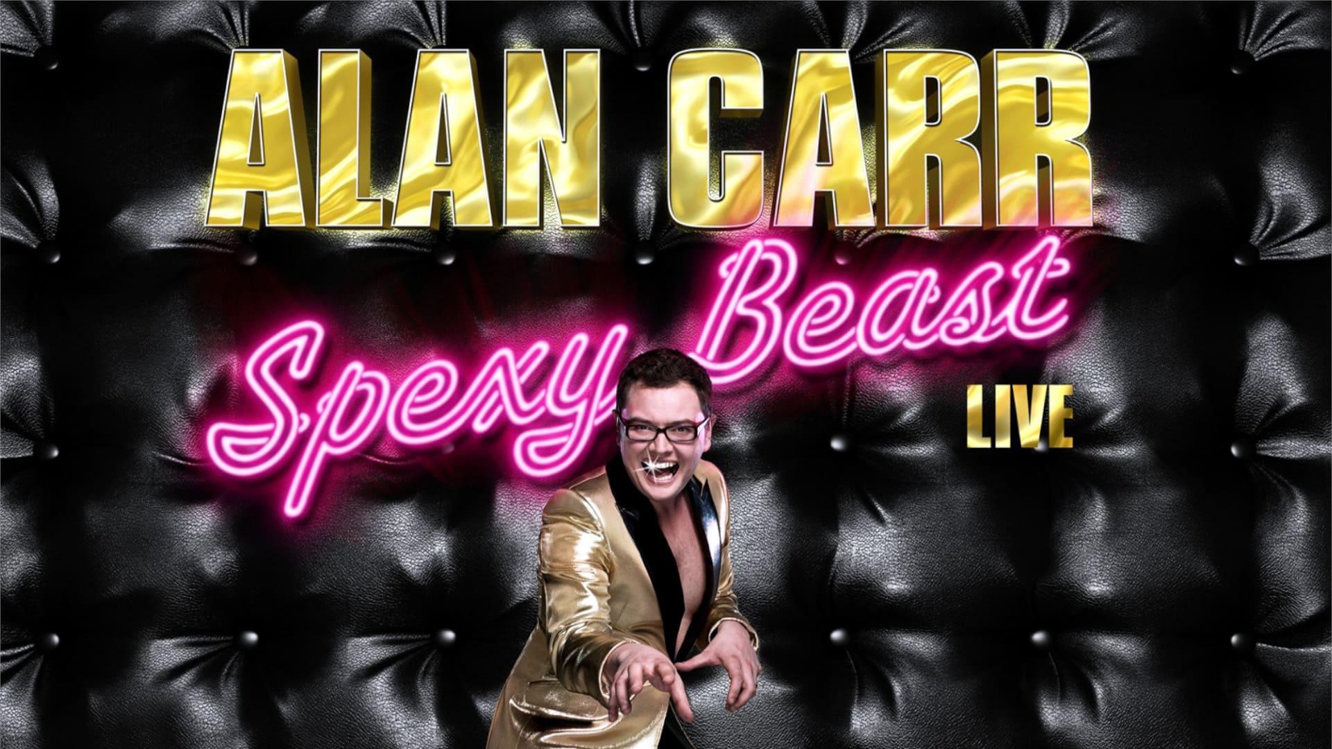 Alan Carr: Spexy Beast backdrop
