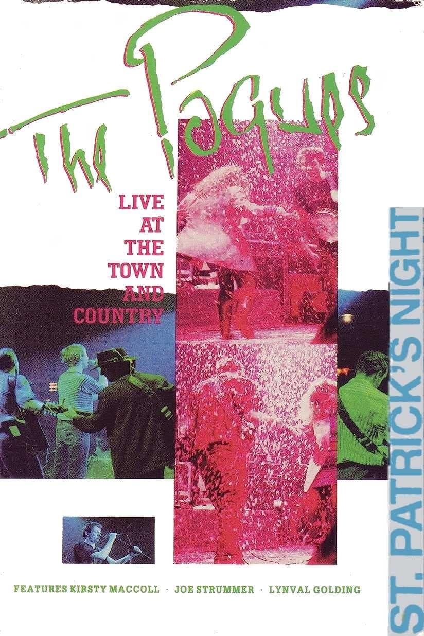 The Pogues Live at the Town and Country poster