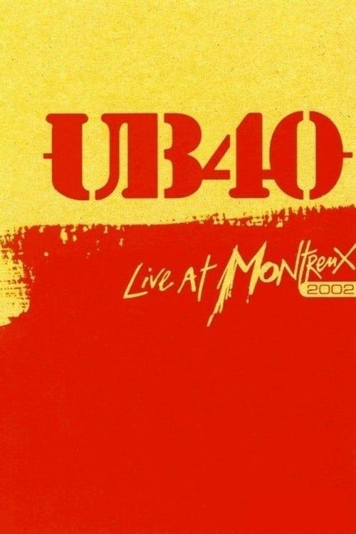 UB40 Live at Montreux poster