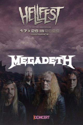 Megadeth - Hellfest 2022 poster