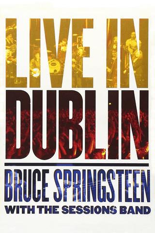 Bruce Springsteen with the Sessions Band - Live in Dublin poster