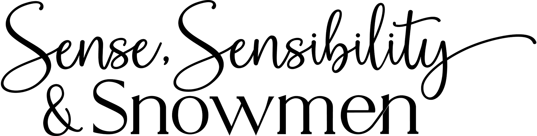 Sense, Sensibility & Snowmen logo
