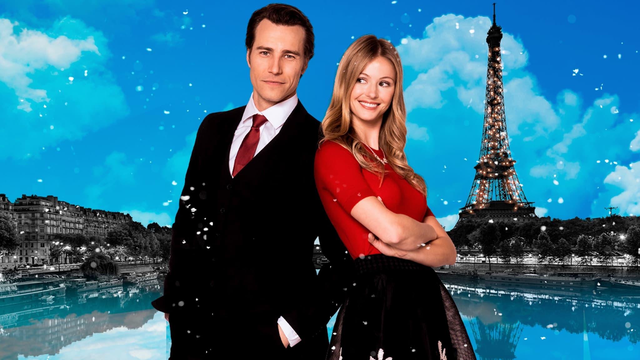 Christmas in Paris backdrop