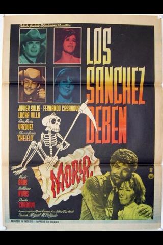 Los Sánchez deben morir poster