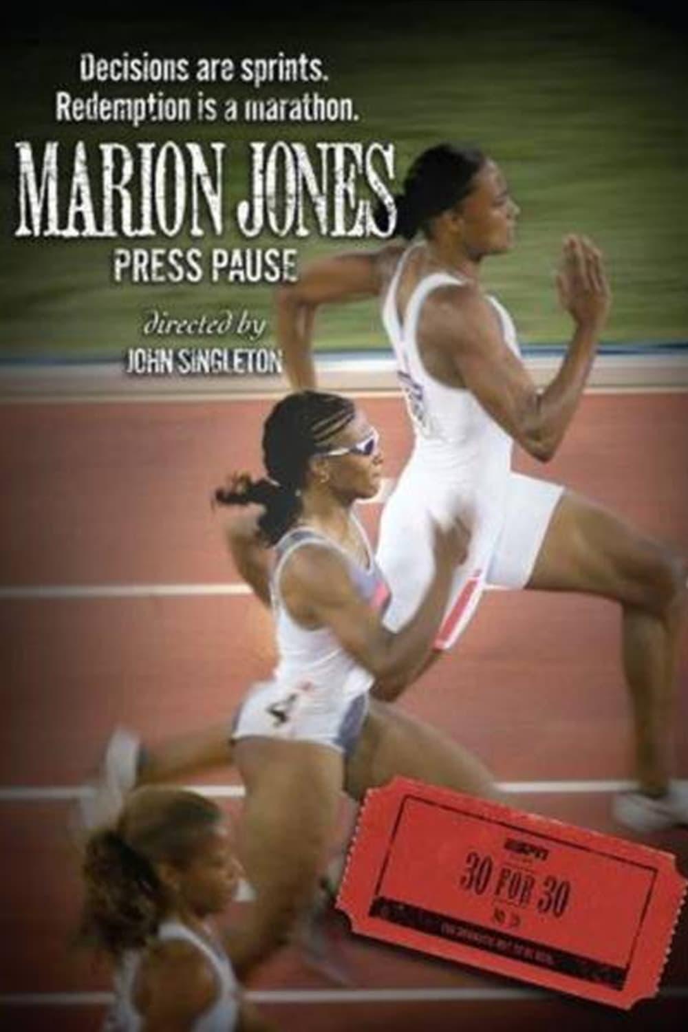 Marion Jones: Press Pause poster