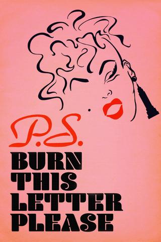 P.S. Burn This Letter Please poster