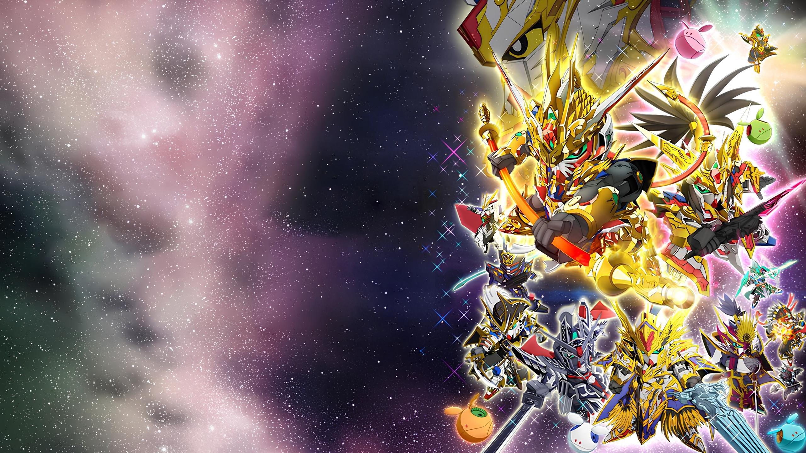 SD GUNDAM WORLD HEROES backdrop