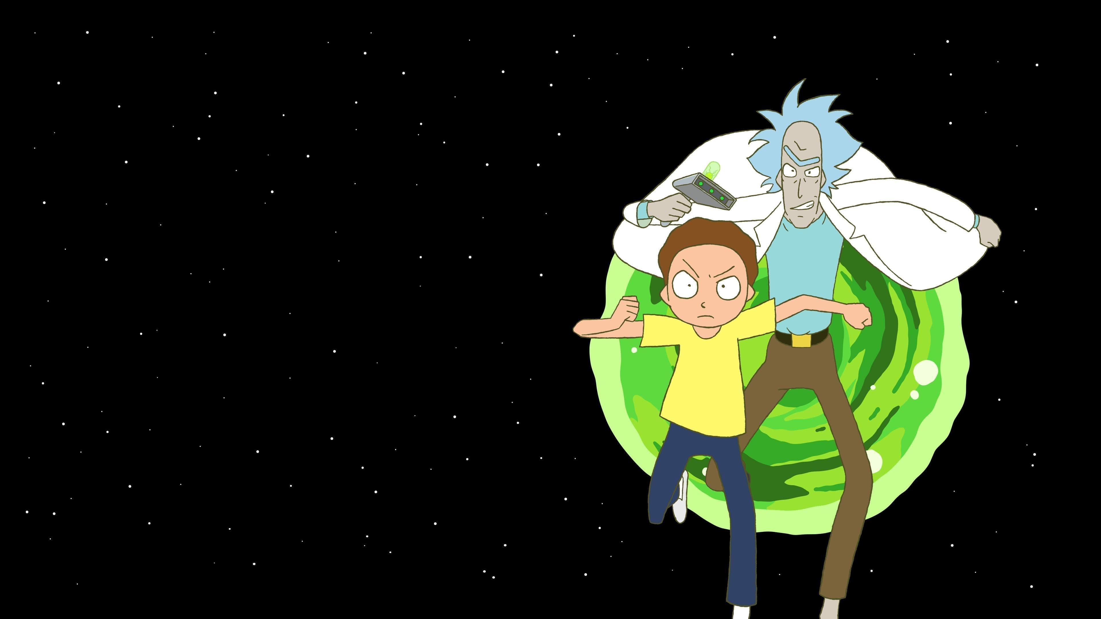 Rick and Morty: The Anime backdrop