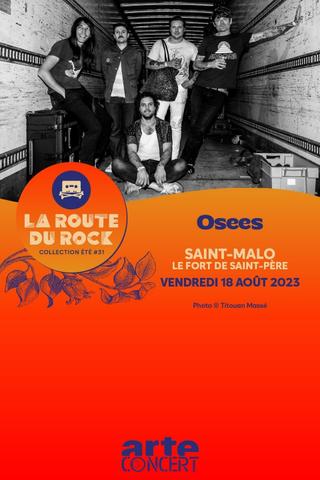 Osees - La Route du Rock 2023 poster