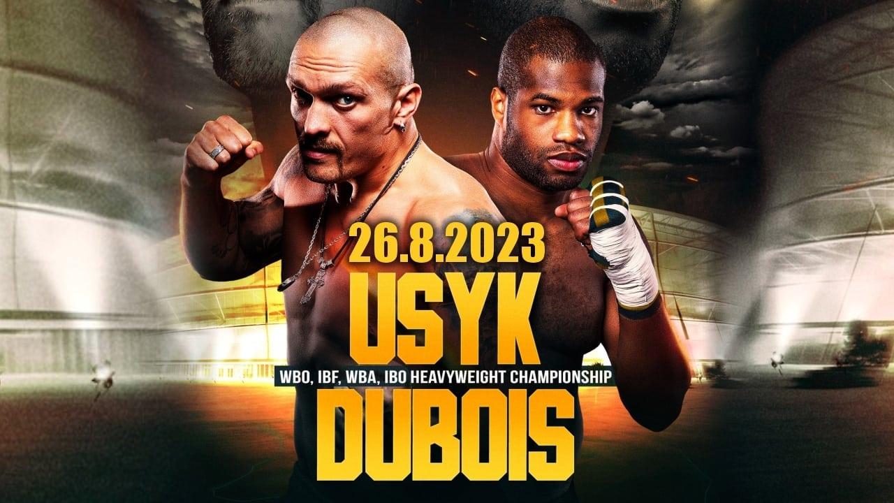 Oleksandr Usyk vs. Daniel Dubois backdrop