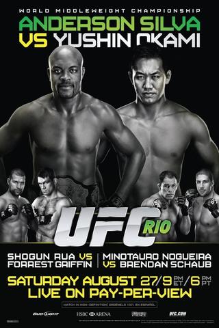 UFC 134: Silva vs. Okami poster